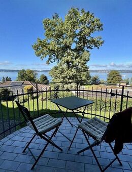 Hochwertig renoviertes, möbliertes Studio mit EBK, Balkon mit einmaliger Aussicht, Sauna & Haus-Pool - Uhldingen-Mühlhofen