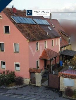 ** RESERVIERT ** Charmantes Einfamilienhaus in ruhiger Lage von Kaltensondheim - Biebelried