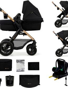 Kinderkraft Kombi-Kinderwagen MOOV 2 4in1 AIR, (Set), mit Luftreifen