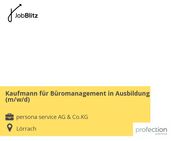 Kaufmann für Büromanagement in Ausbildung (m/w/d) - Lörrach