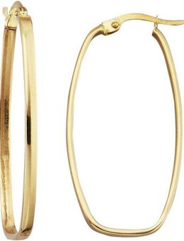 Firetti Paar Creolen Schmuck Geschenk Gold 375 Ohrschmuck Ohrringe