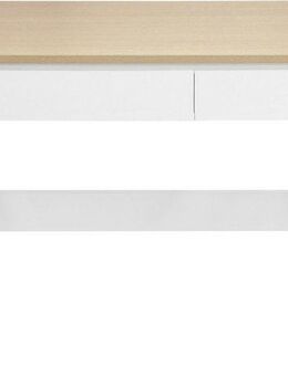 Home affaire Schreibtisch Silba, 2 Schubladen, Landhausstil, Home Office, Breite 100 cm