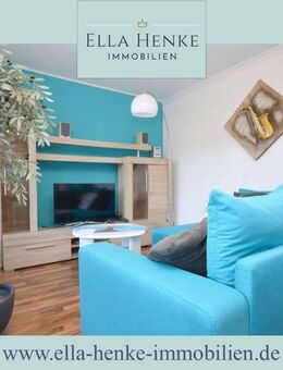 Modern möblierte, helle 2-Zimmer-Wohnung mit großem Balkon + 2 Bädern. - Langelsheim