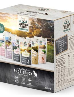 Wildes Land Cat Mixpaket (6 Sorten) - 24 x 100 g