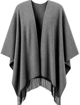 COLLEZIONE ALESSANDRO XXL-Schal Ponhito, (1-St), Made in Italy, mit Fransen