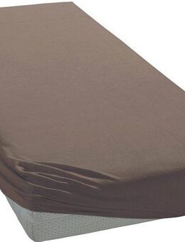 Janine Spannbettlaken MAKO-FEINJERSEY 5007, Mako-Jersey, Gummizug: rundum, (1 Stück), aus 100% Baumwolle, für Matratzen bis 26 cm Höhe