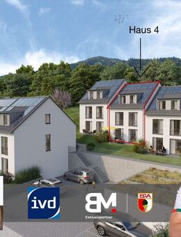 Ihr Platz zum Leben in Hammel zukunftssichere Häuser RMH ca. 155m² und Südterrasse - Neusäß