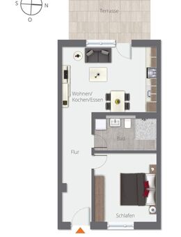 Exklusive 2,5-Zimmer-Wohnung im Neubau — zentral, nachhaltig, attraktiv - Ravensburg