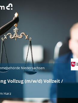 Teamleitung Vollzug (m/w/d) Vollzeit / Teilzeit - Osterode (Harz)