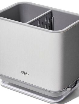 OXO Good Grips Zubehöraufbewahrungsständer, für die Spüle, Edelstahl