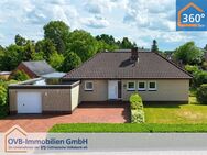 Winkelbungalow mit Garage und großzügigem Grundstück - Rhauderfehn