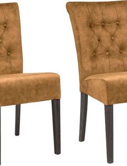 Home affaire Esszimmerstuhl Queen BESTSELLER (Set, 2 St), Polsterstuhl mit Knopfheftung, 2er, 4er oder 6er Set