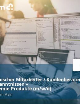 Kaufmännischer Mitarbeiter / Kundenberater mit SAP-Kenntnissen – Spezialchemie-Produkte (m/w/d) - Frankfurt (Main)