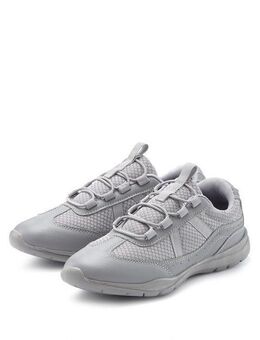 LASCANA Freizeitschuh, Halbschuh, Sneaker zum Reinschlüpfen mit elastischen Schnürbändern VEGAN