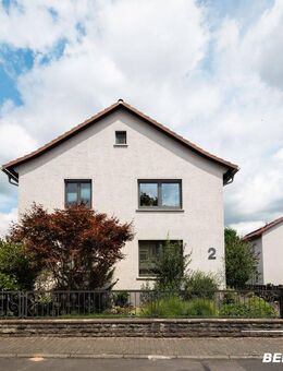 BERK Immobilien - kleine Oase mit viel Platz: top gepflegtes Zweifamilienhaus in Mainaschaff - Mainaschaff