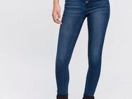 Arizona Skinny-fit-Jeans Ultra Stretch extra-enger Beinschnitt, hohe Leibhöhe, knöchellang