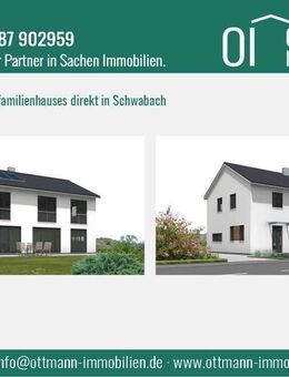 Neubau eines modernen und großzügigen Einfamilienhauses direkt in Schwabach ! - Schwabach