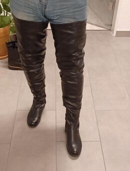 Overkneestiefel Größe 44 Crotch-High - Ransbach-Baumbach