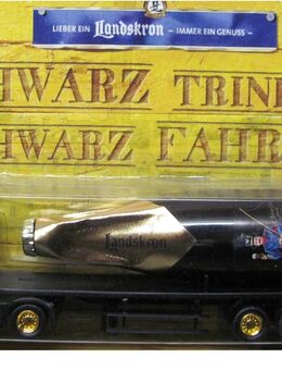 Landskron Brauerei Nr.12 - Pupen Schulzes Schwarzes - MB Actros - Sattelzug mit Flasche - Doberschütz