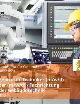 Staatlich geprüfter Techniker (m/w/d) oder Meister (m/w/d) - Fachrichtung Elektro- oder Gebäudetechnik - Oberschleißheim