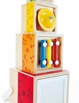 Hape Spielzeug-Musikinstrument Musik-Stapelwürfel