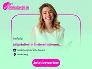 Mitarbeiter*in im Bereich Kommunikation und Social Media (m/w/d) - Heidelberg