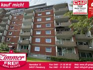 ### RESERVIERT ### vermietete 2 Zimmer ETW mit Balkon und TG Stellplatz - Flensburg