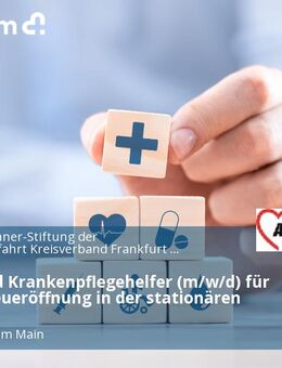 Alten- und Krankenpflegehelfer (m/w/d) für unsere Neueröffnung in der stationären Pflege - Frankfurt (Main)