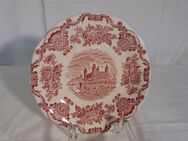 Untertasse Royal homes of Britain Enoch / Wedgwood Red 1960 - 1985 / 15,5 cm - Zeuthen