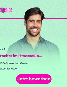 Mitarbeiter (m/w/d) im Fitnessclub - Berlin Mitte