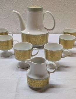 Rosenthal Porzellan Tapio Wirkkala Kaffeeset Composition Goldene Sonne - Mendig