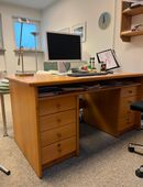 Echtholz-Schreibtisch in 85570