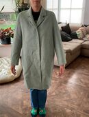 Tchibo Damenmantel Größe 42 – Regular Fit, mit Wollanteil – Mintgrün in 33034