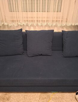 IKEA Älvdalen 3er-Bettsofa blau, sehr gepflegt - Hürth