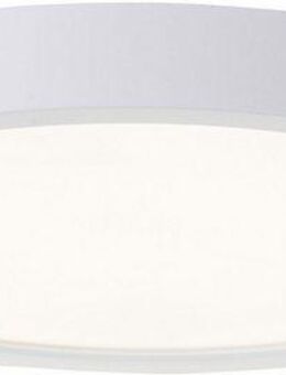 Brilliant LED Deckenleuchte Navara, LED fest integriert, Neutralweiß, Ø 27,5cm, Höhe 3 cm, 1900 lm, 4000 K, IP44, Weiß