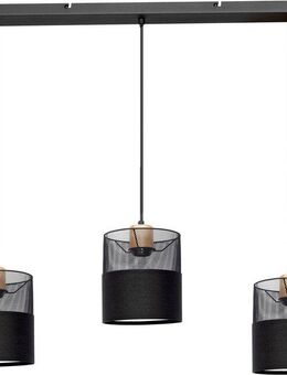 Places of Style LED Pendelleuchte Acate, ohne Leuchtmittel, Warmweiß, ohne Leuchtmittel, in der Höhe anpassbar, 3-stufen schaltbar