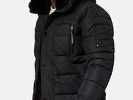 Stone Harbour Steppjacke Witas gesteppte Herren Winterjacke mit abnehmbarer Kapuze