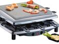 Steba Raclette RC 3 plus chrom, 8 Raclettepfännchen, 1450 W in 00000