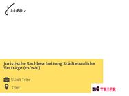 Juristische Sachbearbeitung Städtebauliche Verträge (m/w/d) - Trier