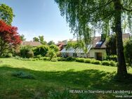 Familiäres Landhaus auf großem Garten und idyllischem Naturgrundstück - Tutzing
