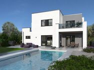Ein­fa­mi­li­en­haus mit integriertem Carport - Litzendorf