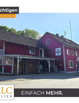 Zweifamilienhaus mit Potenzial in Landau a.?d. Isar - zwei Wohneinheiten, Garage & Garten - Landau (Isar)