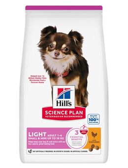 Hill's Science Plan Adult 1-6 Light Small & Mini mit Huhn - 1,5 kg