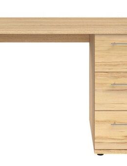 VOGL Möbelfabrik Schreibtisch Tobi, optional mit Tastaturauszug, mit 3 Schubkästen, Breite 115 cm, Made in Germany