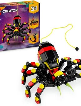 LEGO® Wilde Tiere: Überraschungsspinne (31159), LEGO Creator Konstruktionsspielsteine, (153 St), Made in Europe