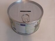 Spardose 100 Euro Schein Blech Geld dose Metallspardosen 6,5cm hoch - Essen