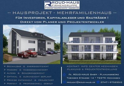 + EXKLUSIVES MEHRFAMILIENHAUS-PROJEKT! +