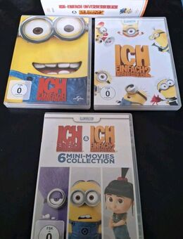 3x Minions: Ich einfach unverbesserlich 1 2 und 6 Mini Movies (3 DVDs) - Essen