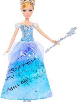Mattel® Anziehpuppe Disney Prinzessin, Cinderella-Puppe im bezaubernden Ballkleid, mit Sond
