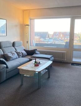 Helle Ferienwohnung mit separatem Schlafzimmer - Borkum